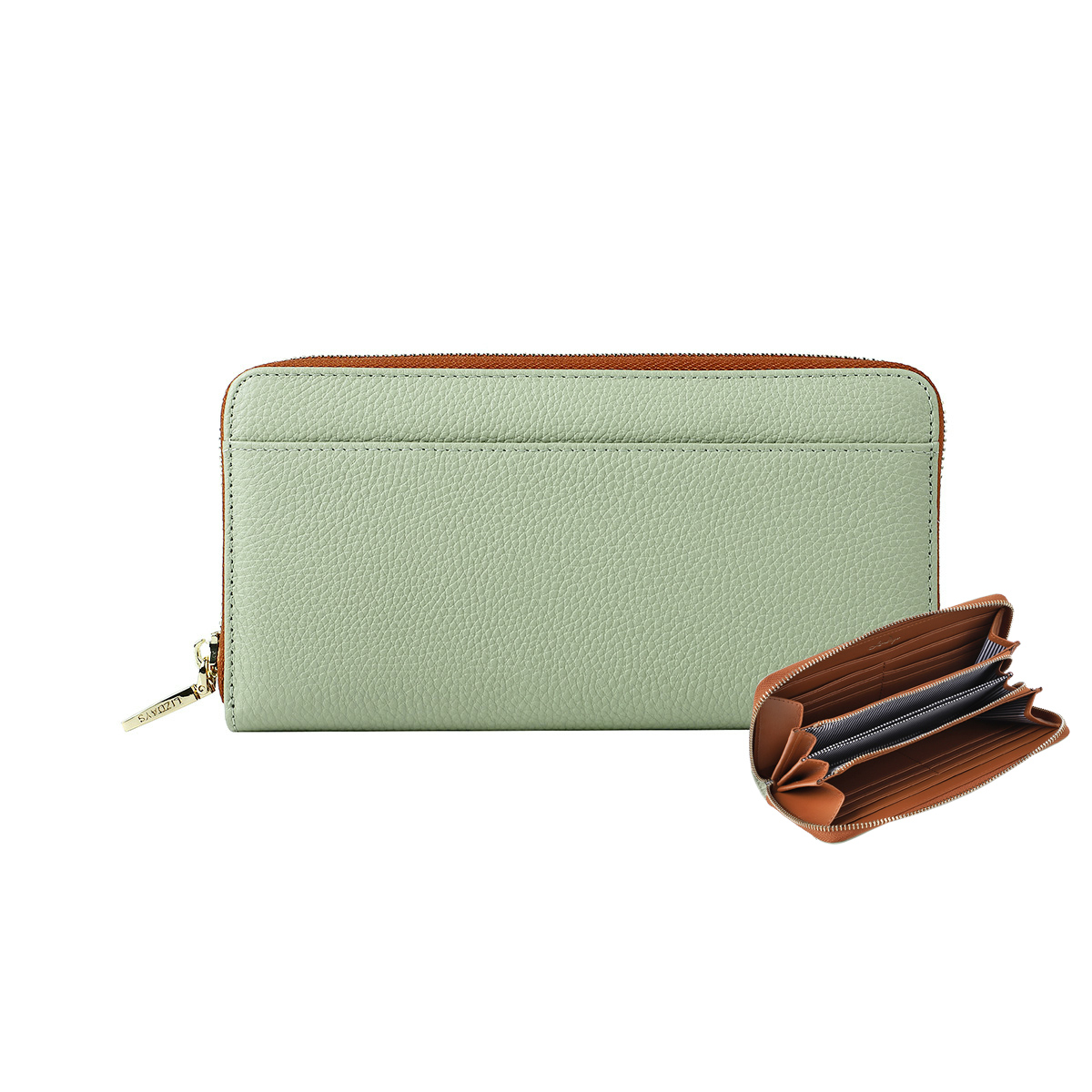 財布 長財布 レディース 本革 牛革 大容量 多機能 大きく開く じゃばら カード収納 小銭入れ スキミング防止 大人 40代 30代 50代 20代 | LIZDAYS | 18