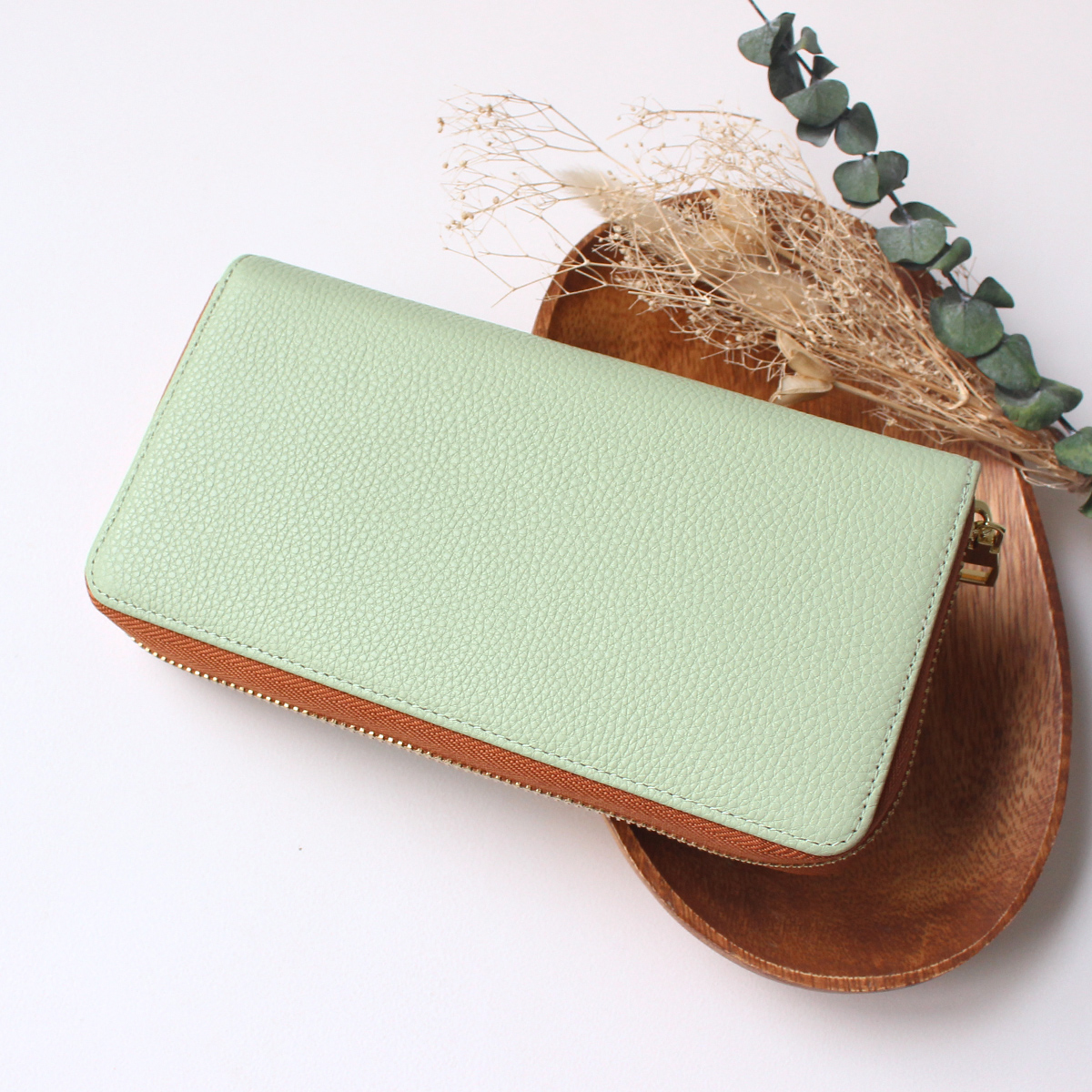 【映画・ドラマ使用】長財布 レディース 財布 本革 牛革 BOX型 コインスルー レシート 小銭 分かれる スキミング防止 LIZDAYS LEE1月号掲載 | LIZDAYS | 14