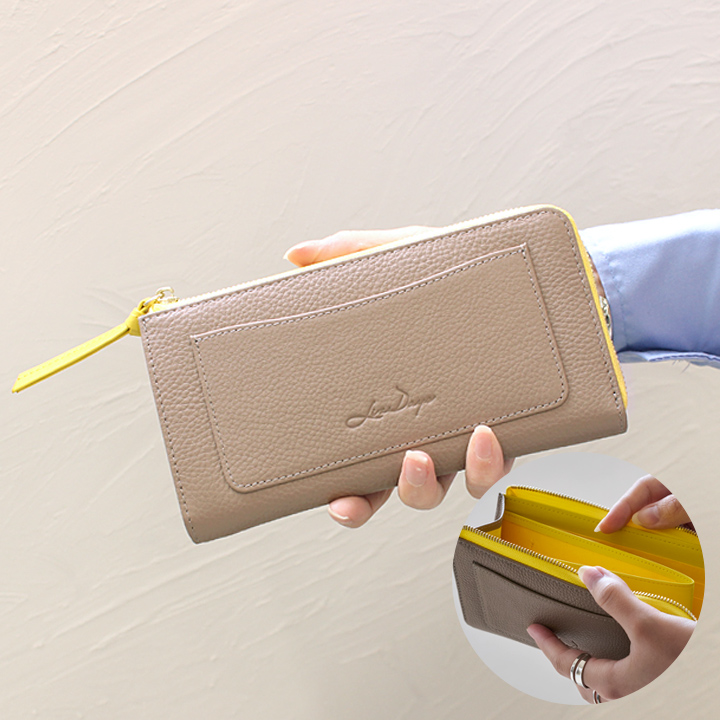 【新品】STATUSY　ブラウン　長財布 薄型　軽量　小さい 最小を目指した長財布 il modo （イルモード） – 革財布・革小物