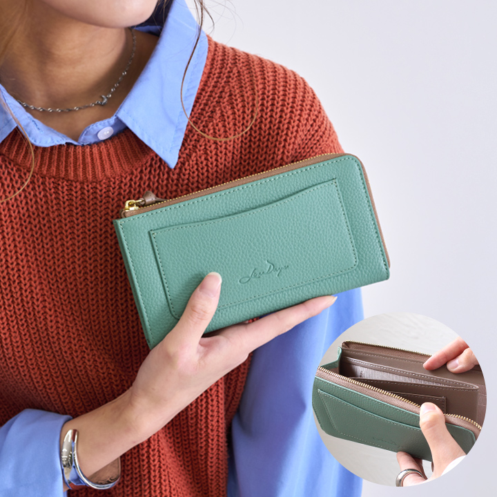 LIZDAYS（リズデイズ） 長財布 レディース 財布 小さい 長財布 本革