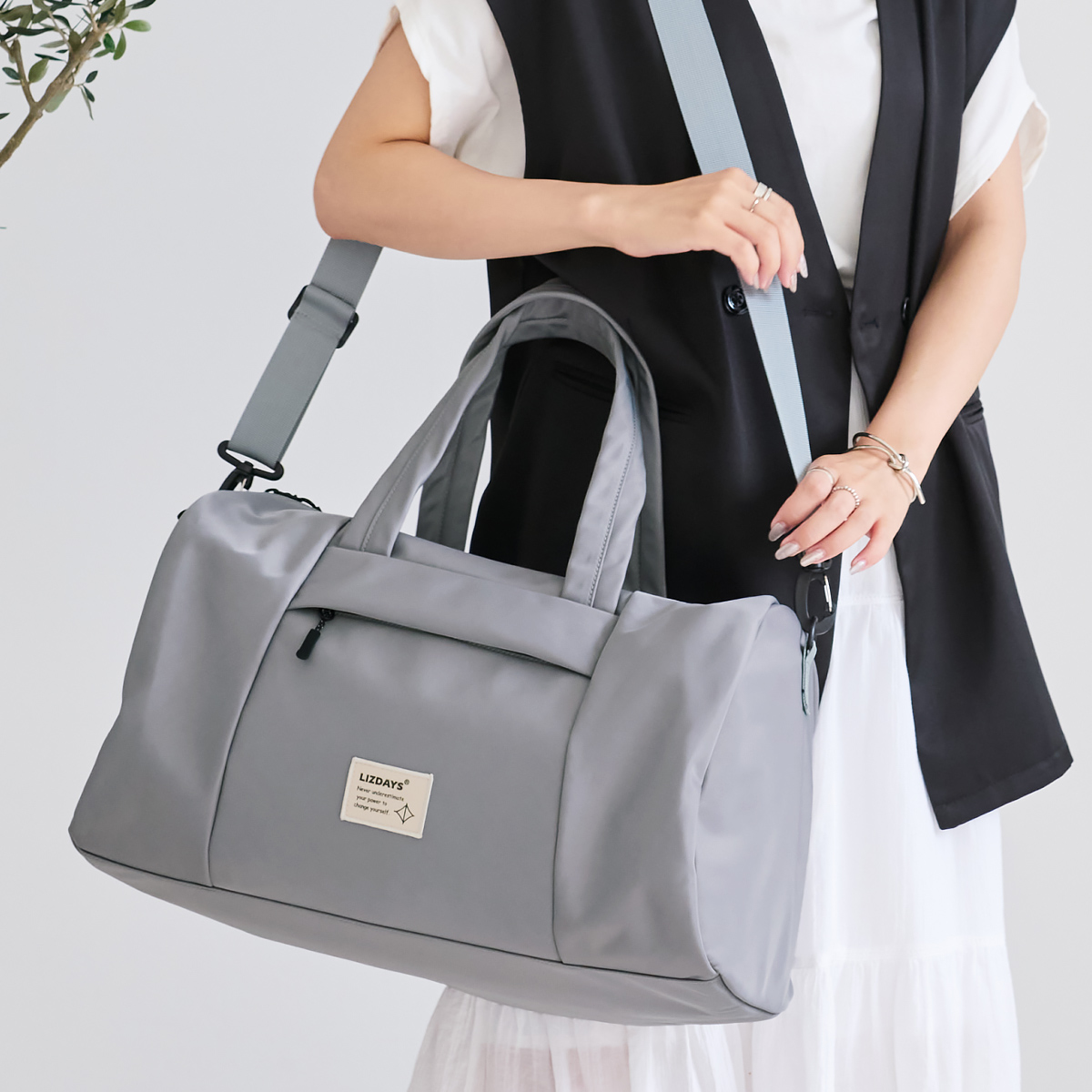 LIZDAYS（リズデイズ） ボストンバッグ レディース 旅行 キャリーオン