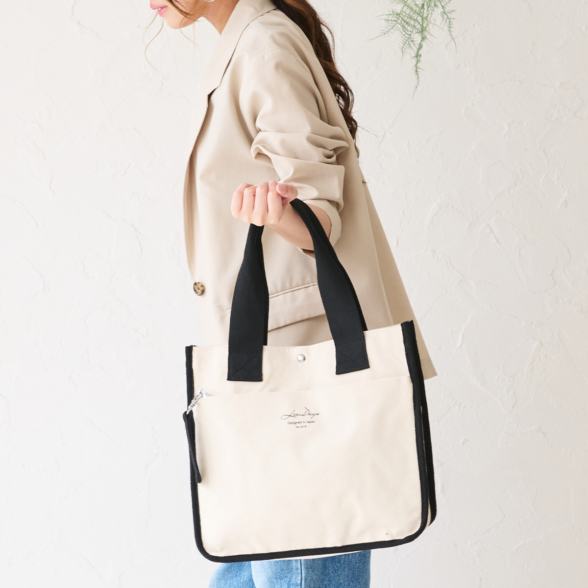 LIZDAYS トートバッグ レディース 通勤 通学 大人 ミニ