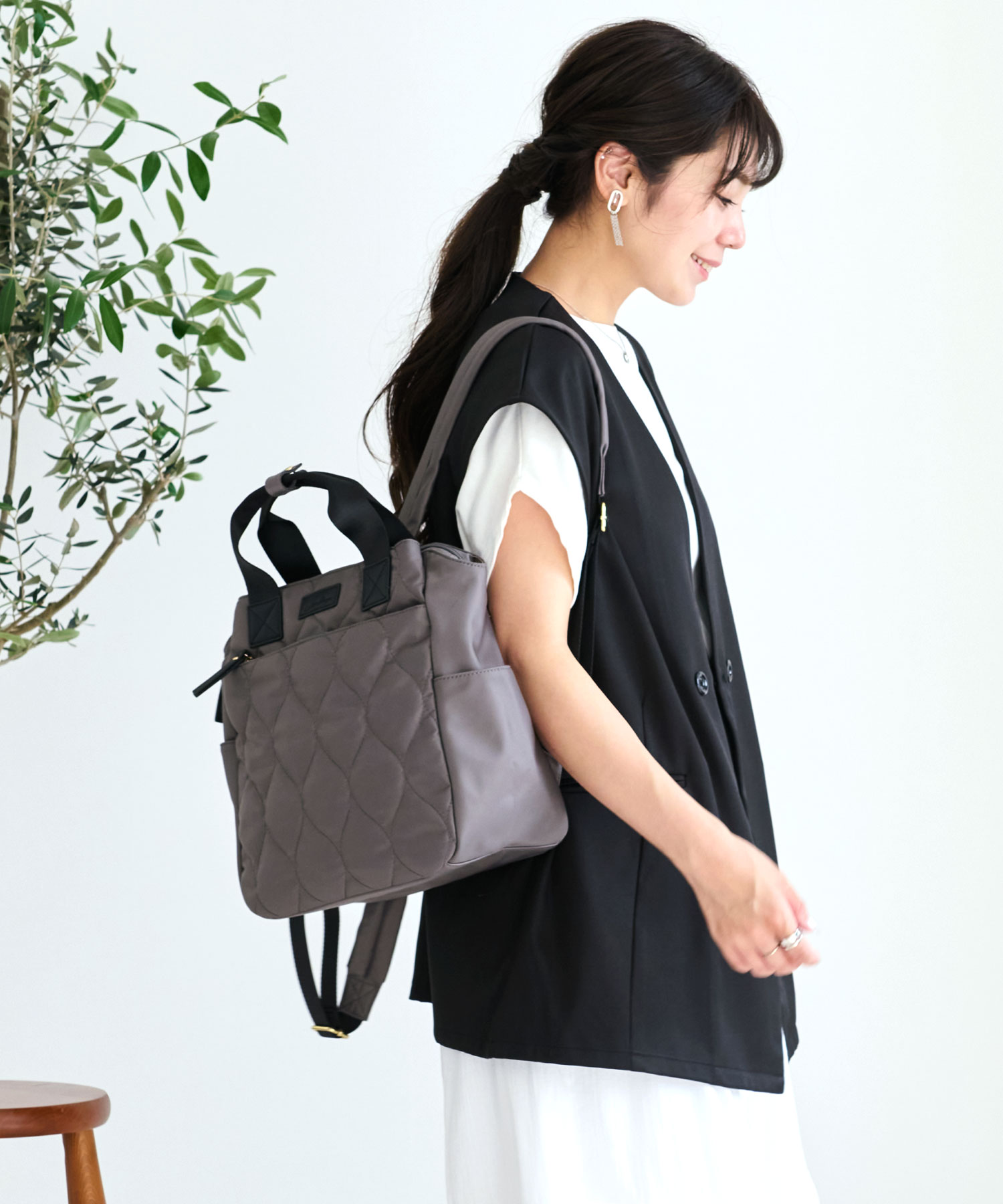 LIZDAYS（リズデイズ） リュック レディース 軽量 2way B5 ナイロン