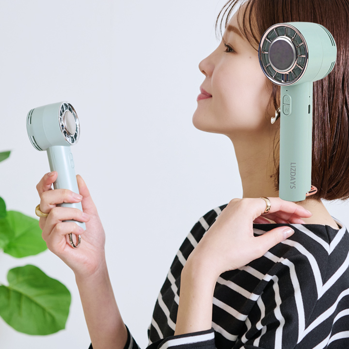 ハンディファン 冷却プレート 扇風機 ハンディ 小型 強風 冷却