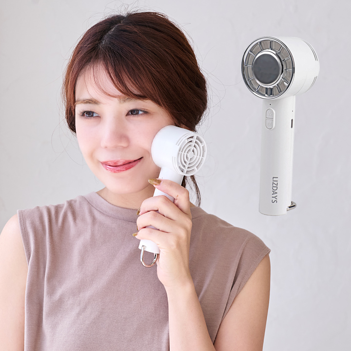 ハンディファン 冷却プレート 扇風機 ハンディ 小型 強風 冷却