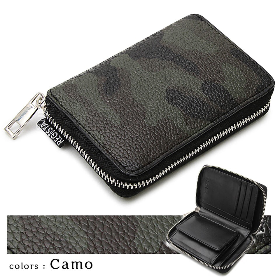 メール便送料無料】財布 メンズ ラウンドファスナー 二つ折り 長財布