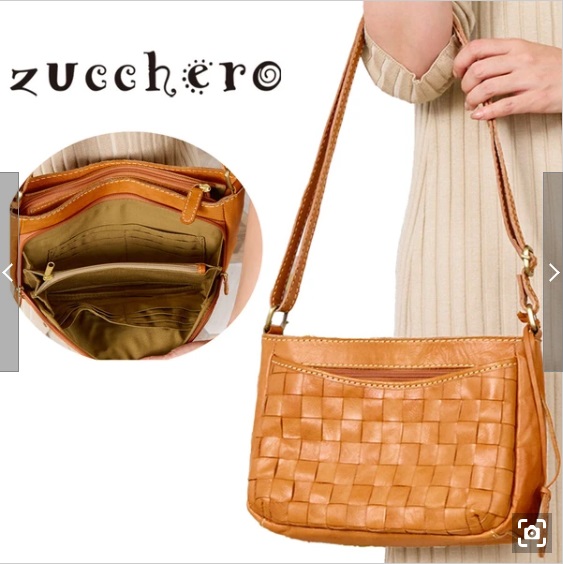 zucchero ズッケロ 49869 お財布 ショルダー 本革 ショルダーバッグ