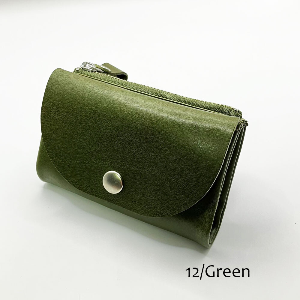 大サイズ♡5点目100円♡新作♡新品♡カーキトラベルポーチ&スマートキーケース タチヤ tachiya T0491N 栃木レザー コンパクトマルチキーケース