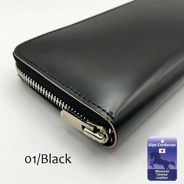 タチヤ TCY 001HG 宮内コードバンRFロングウォレット アルプスコード