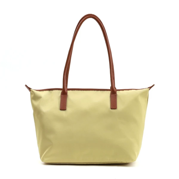 COOCO（クーコ） 26131-11301 撥水 生地xシュリンク レザー トート