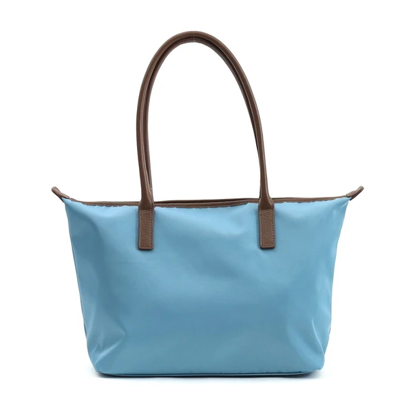 COOCO（クーコ） 26131-11301 撥水 生地xシュリンク レザー トート