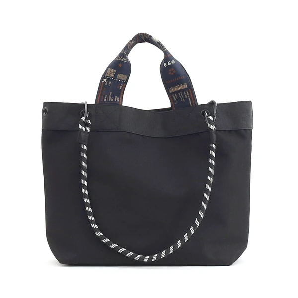 COOCO クーコ 26131-11201 オリジナルテープxダブルハンドル トートバッグ A4収納可能 | COOCO | 01