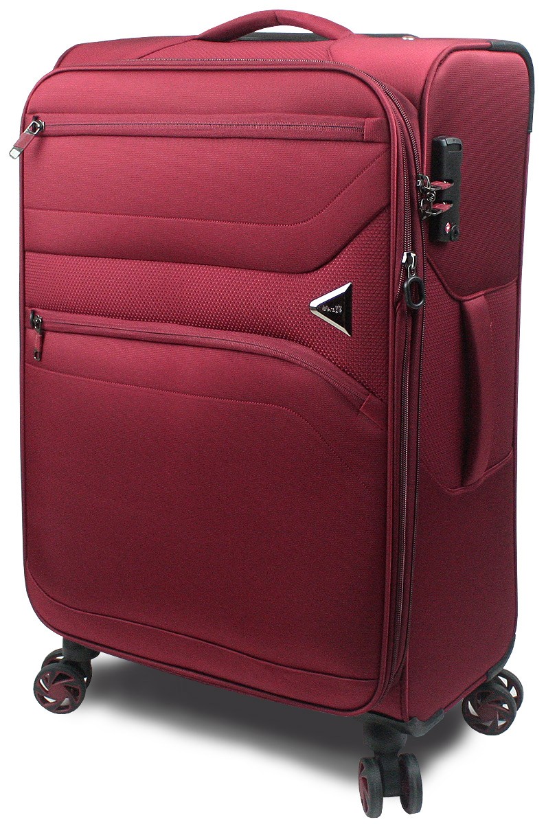 スーツケース ソフトケース 人気 超軽量 3-7日用 Mサイズ 旅行用品 ファスナー :sofia-m:スーツケースのドリームサクセス