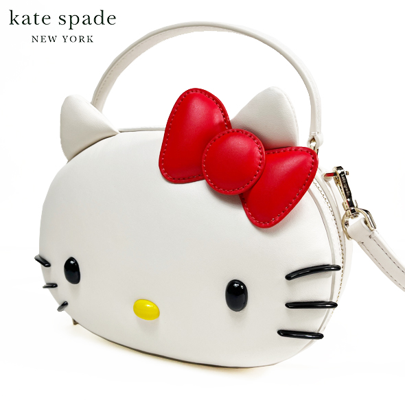 国内 ハローキティ X ケイト スペード ショルダーバッグ KK181 ハローキティ X ケイト・スペード コラボ Hello Kitty X Kate
