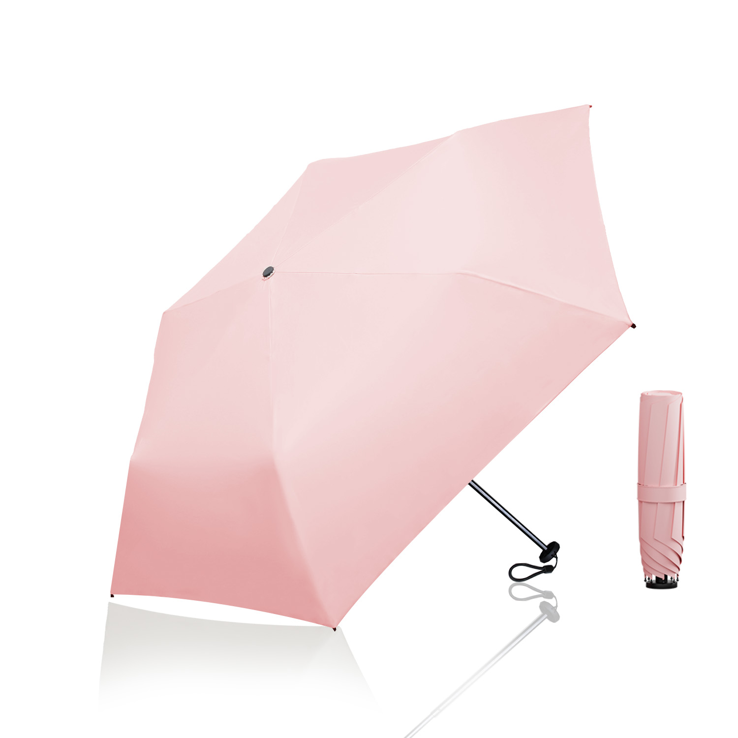 SUCCUL 日傘 完全遮光 折りたたみ 140g 晴雨兼用傘 軽量 晴雨