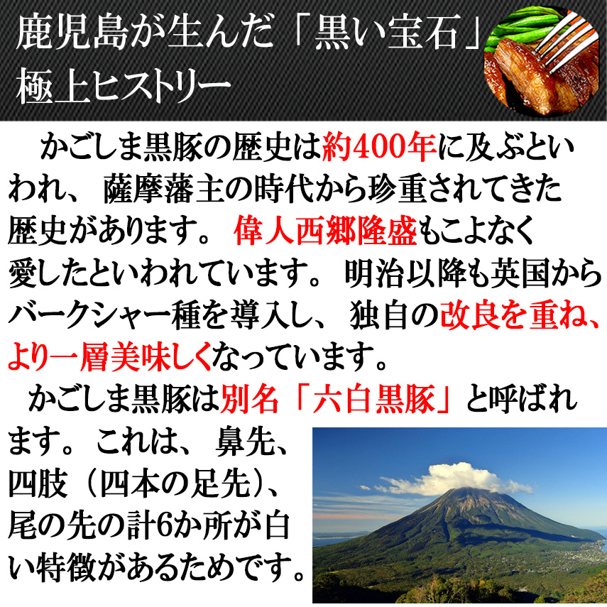 鹿児島黒豚歴史