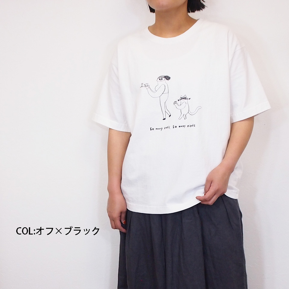 tシャツ cake cat フリルTシャツ レディース cake cat フリルTシャツ（Tシャツ/カットソー）｜Honey Cinnamon