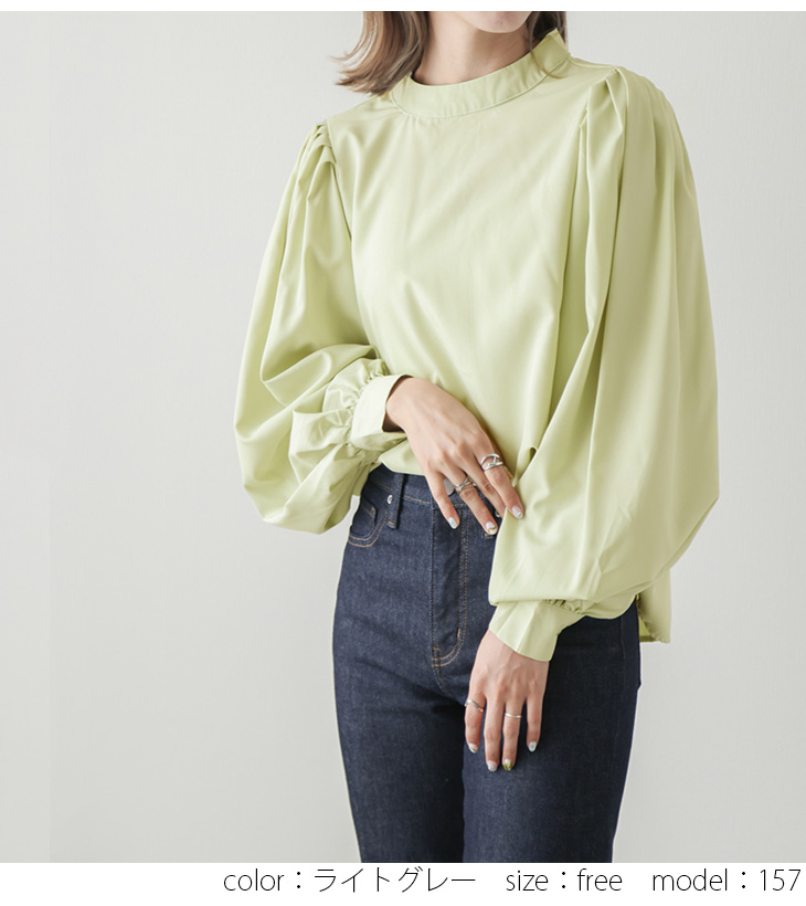 ブラウス バックリボン 背中開き 長袖 トップス レディース おすすめ