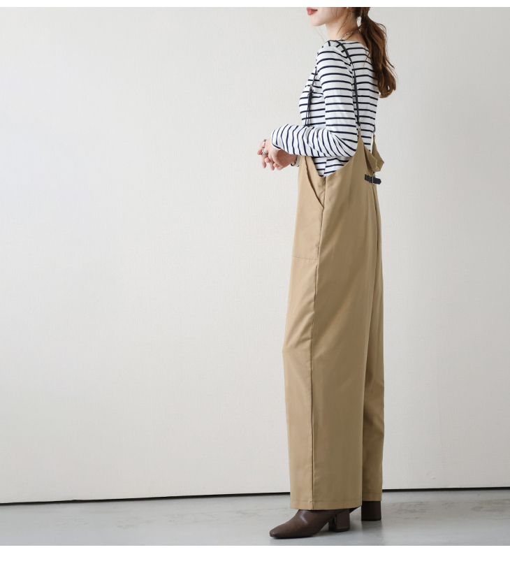 Woman ベージュ T タイムレス レザー クロスボディ バッグ