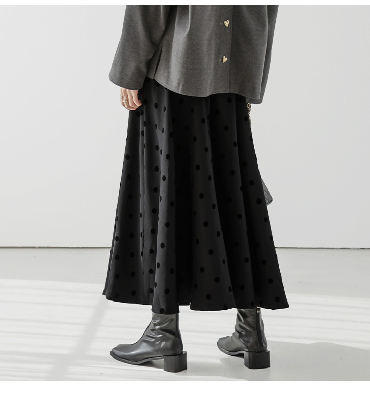 現行！22aw ラベンハム  ロングジレ バートン（12・Lサイズ相当） スカート 春秋 ロング ボトムス ロンスカ ロングスカート フレア