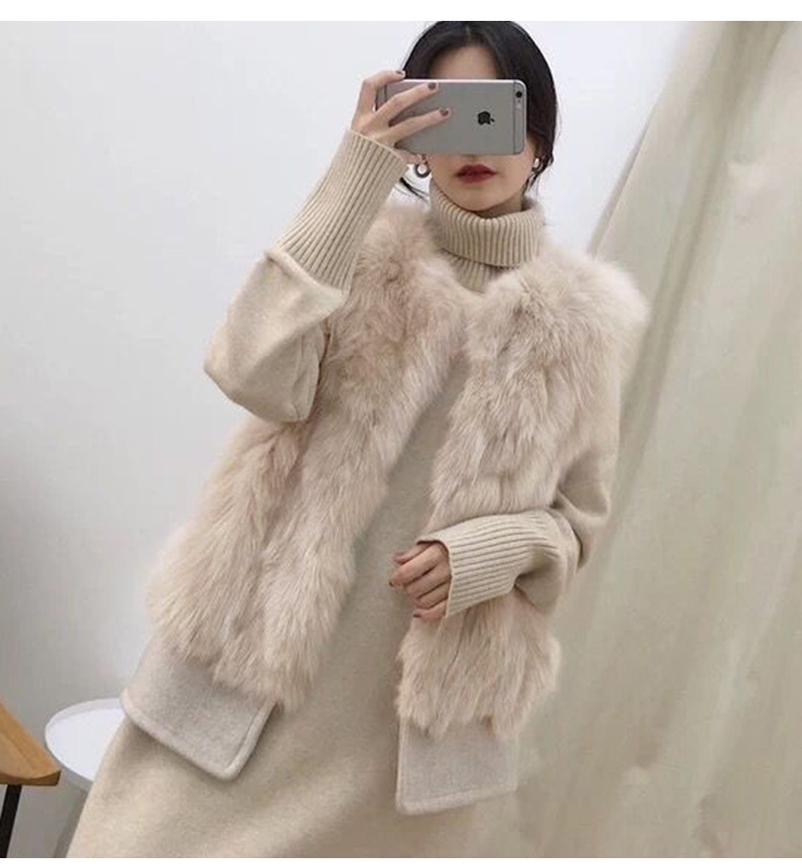 アウター ジレ ベスト エコファー レディース おすすめ 上品 【lsot212