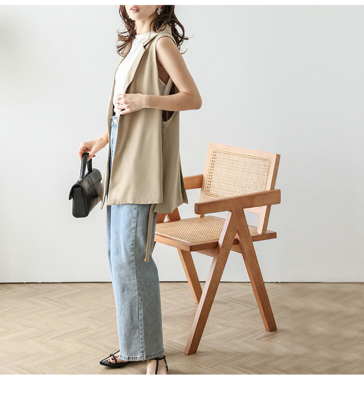 ダイアグラム　イレギュラーテーラージャケット&ドットペプラムノースリーブ ダイアグラム イレギュラーテーラージャケット&ドットペプラム