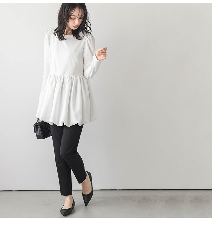 ドッキングバルーントップス カットソー レディース【lstp305-347】【to25】【即納：1-5営業日】【送料無料】ユ込3 ドッキングバルーントップス カットソー レディース【lstp305