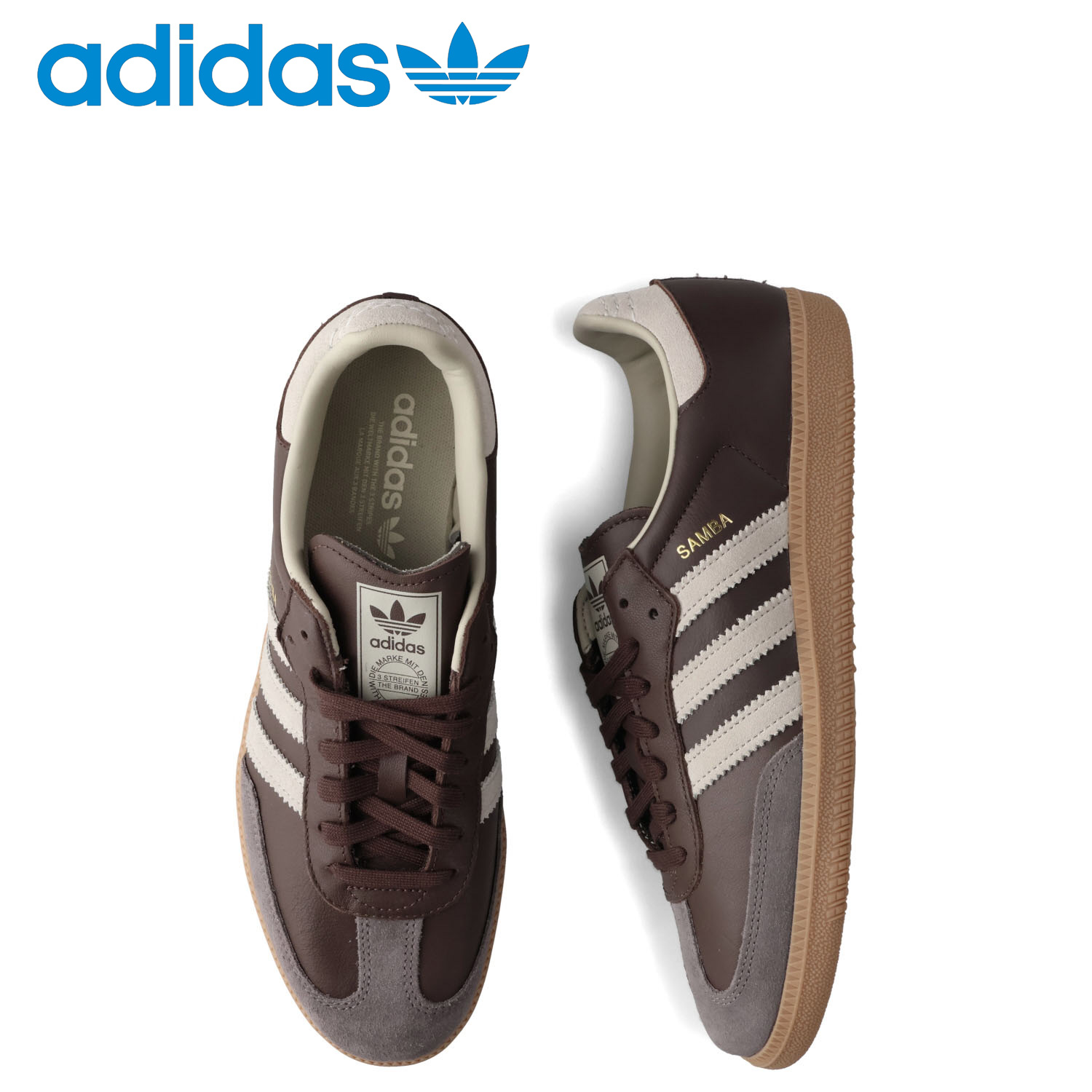 adidas SAMBA OG アディダス サンバ OG ID1481 adidas Samba OG Shoes - Brown | Free Shipping with adiClub