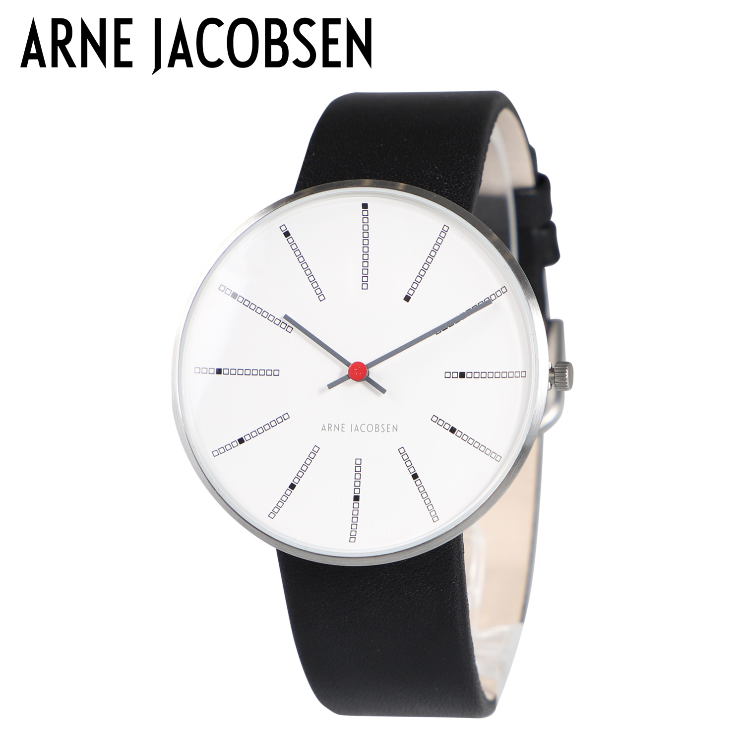 Arne Jacobsen アルネ ヤコブセン 腕時計 40mm バンカーズ