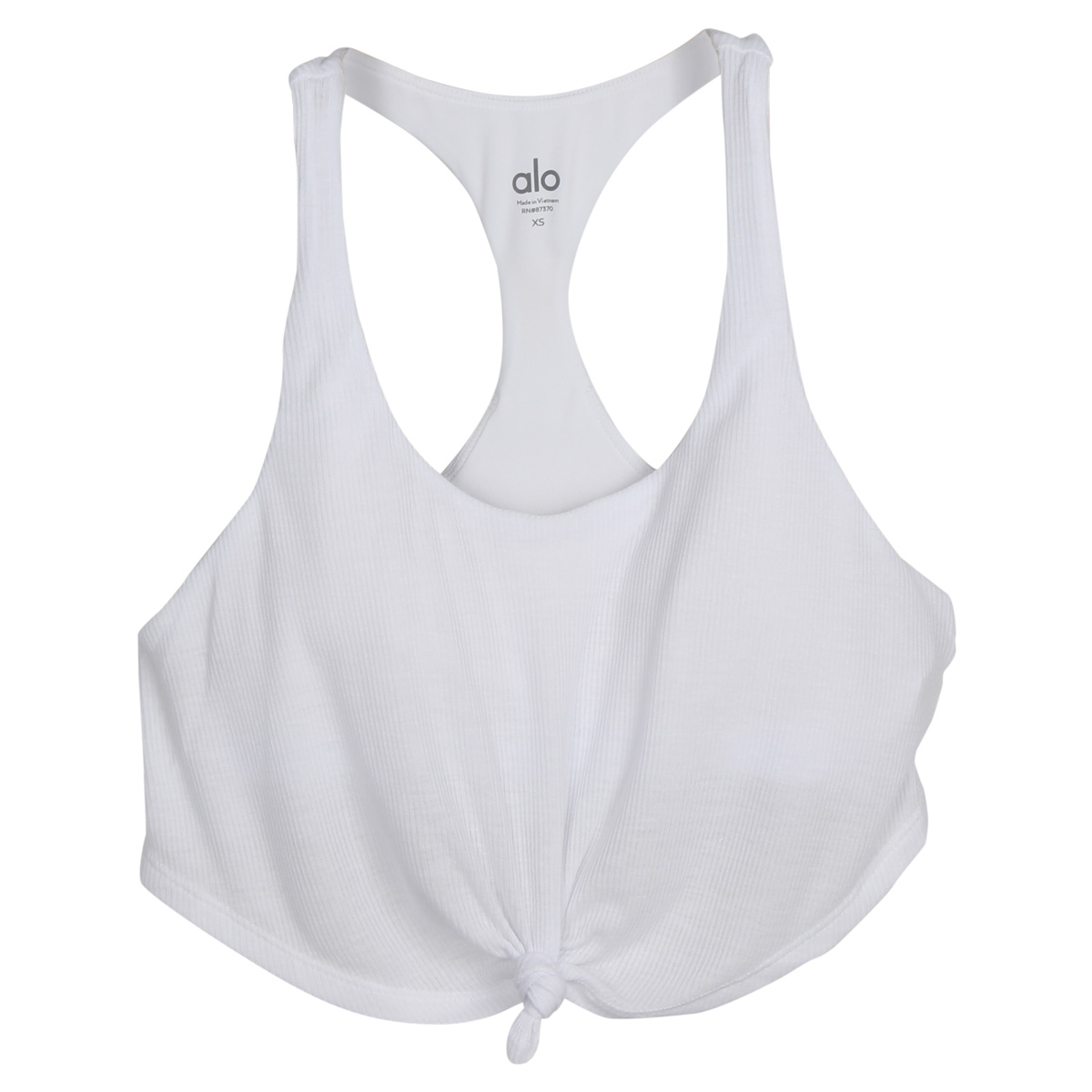 新作入荷!! アローヨガ Alo yoga ヨガウェアトップス カップ付き レディース ホットヨガ ストレッチ フィットネスウェア スポーツブラ  KNOT BRA W9205R