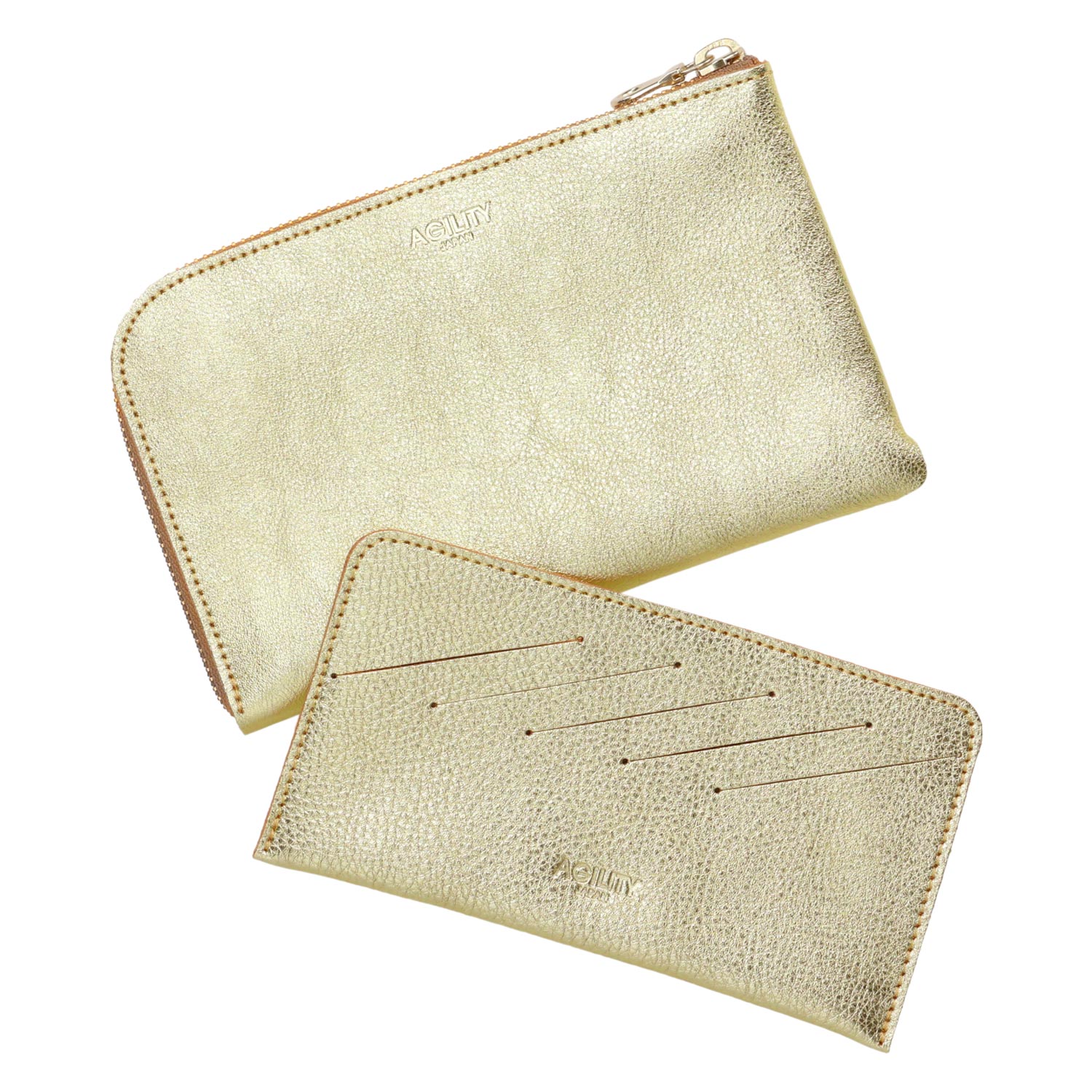 アジリティ AGILITY 財布 長財布 インナーカードケース 2点セット カードフォルダー メンズ レディース 本革 1600 0530 AGILITY（アジリティ） 長財布 インナーカードケース 2点セット カード