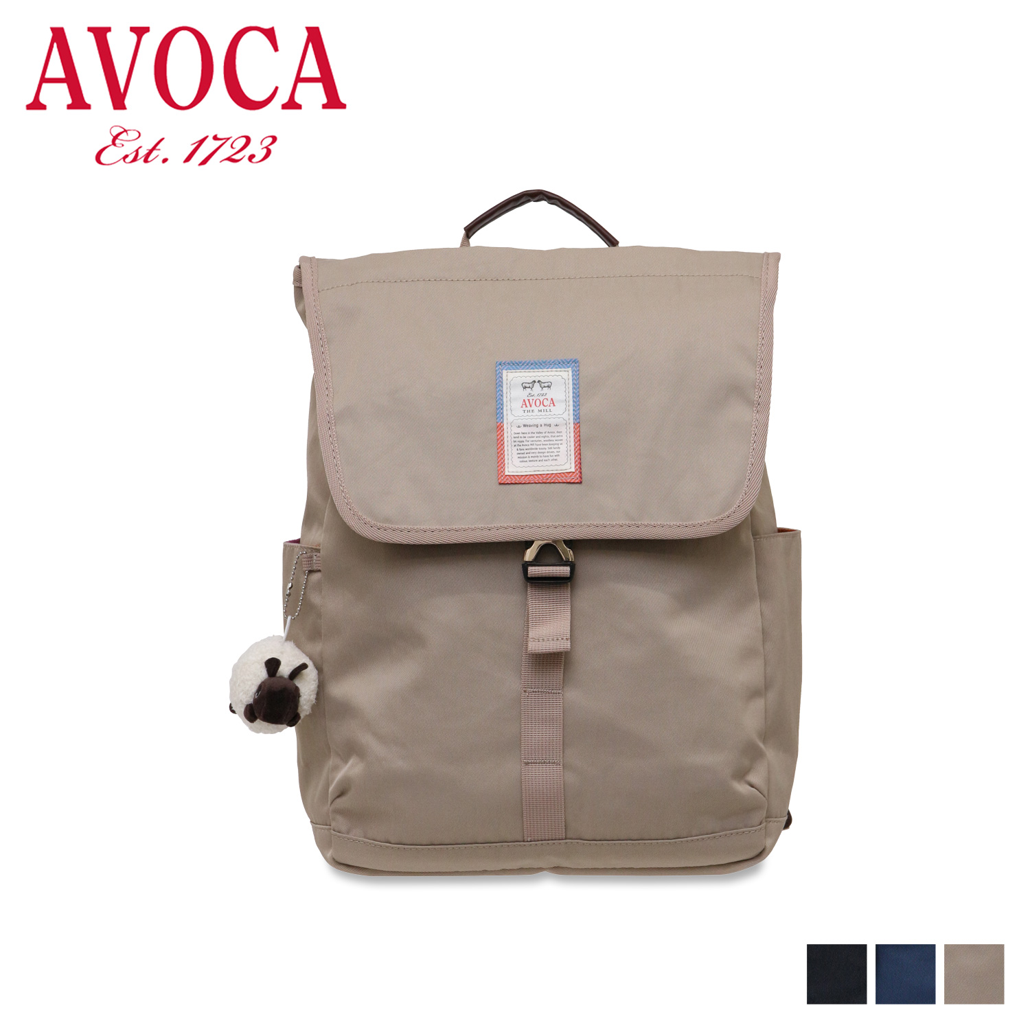AVOCA（アヴォカ） リュック バッグ バックパック フラップ メンズ 