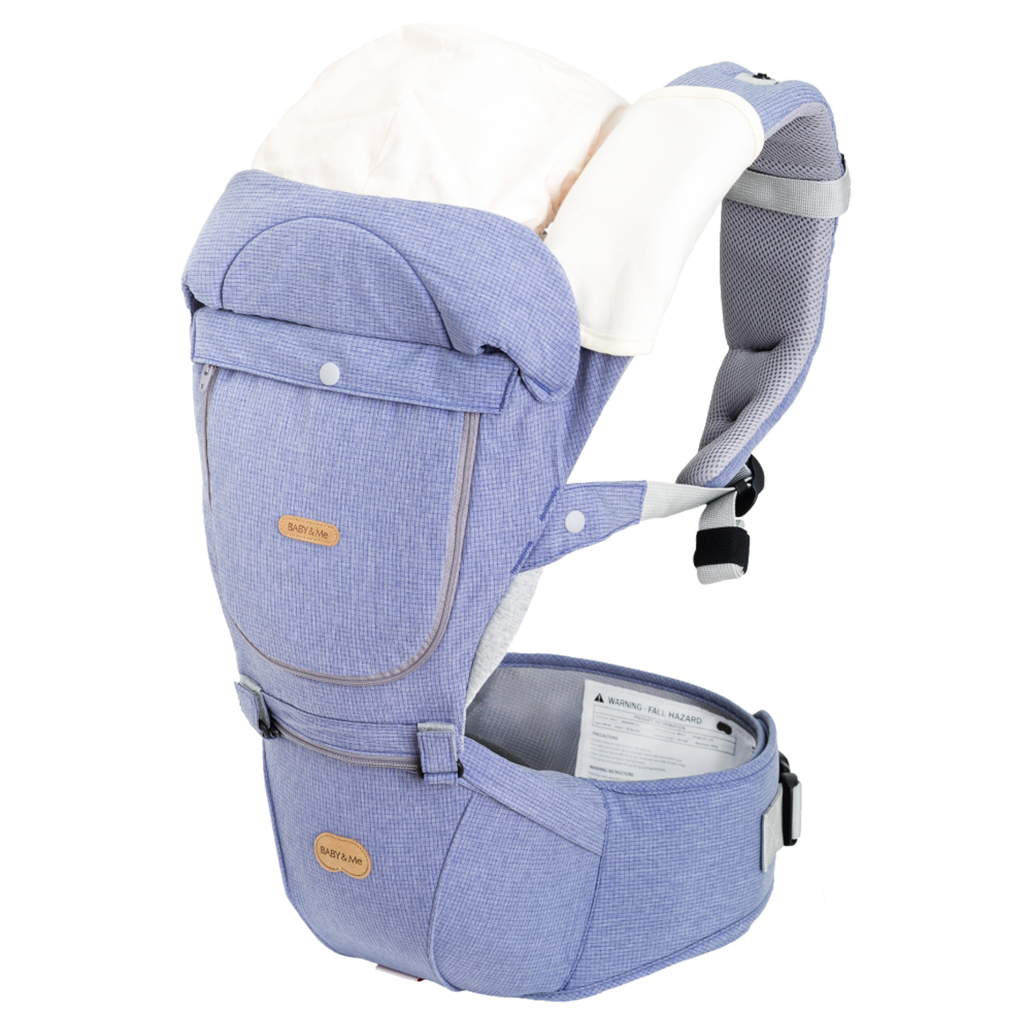 BABY＆Me（ベビーアンドミー） 抱っこ紐 ヒップシート よだれカバー