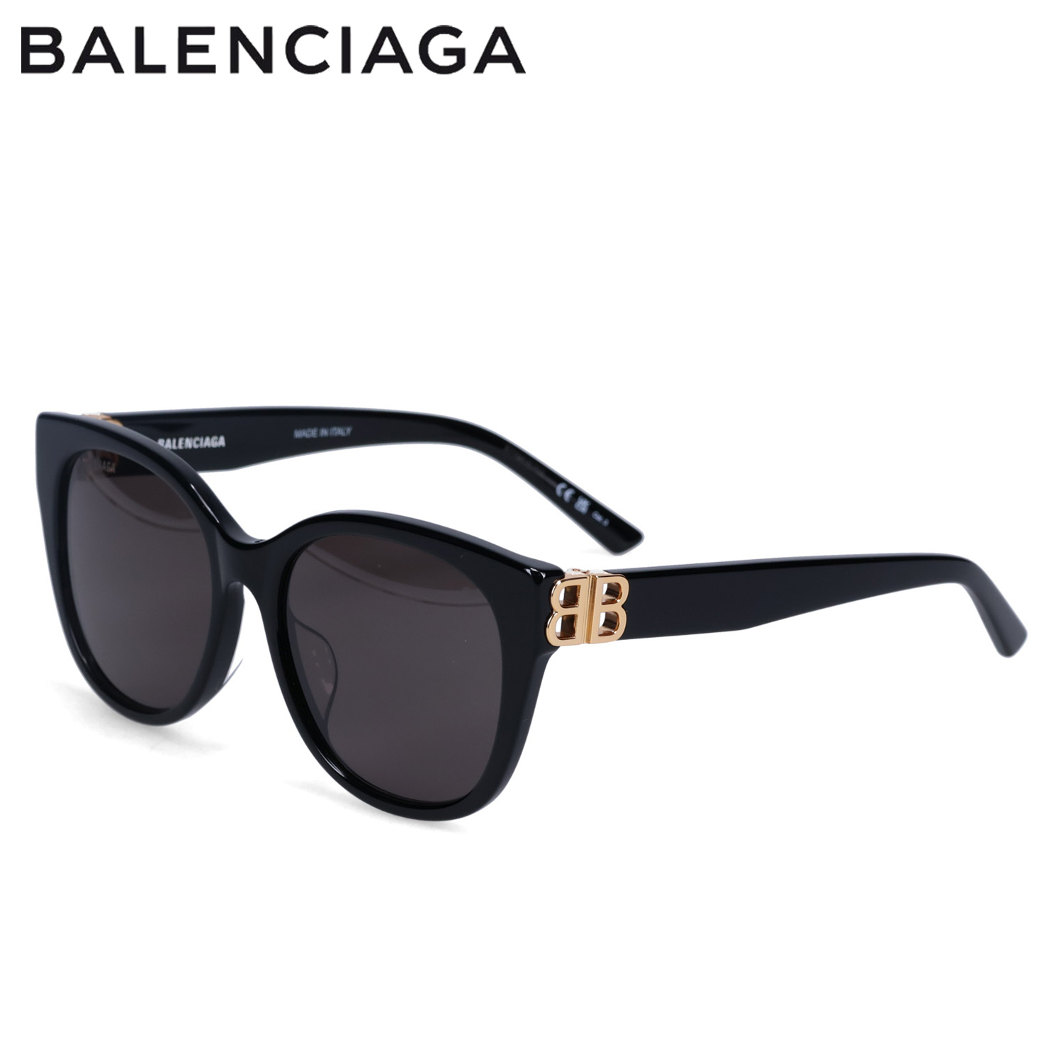 tj様 Balenciaga ブラック サングラス ケース付き BALENCIAGA BBロゴ ブラックサングラス ケース付き - メルカリ