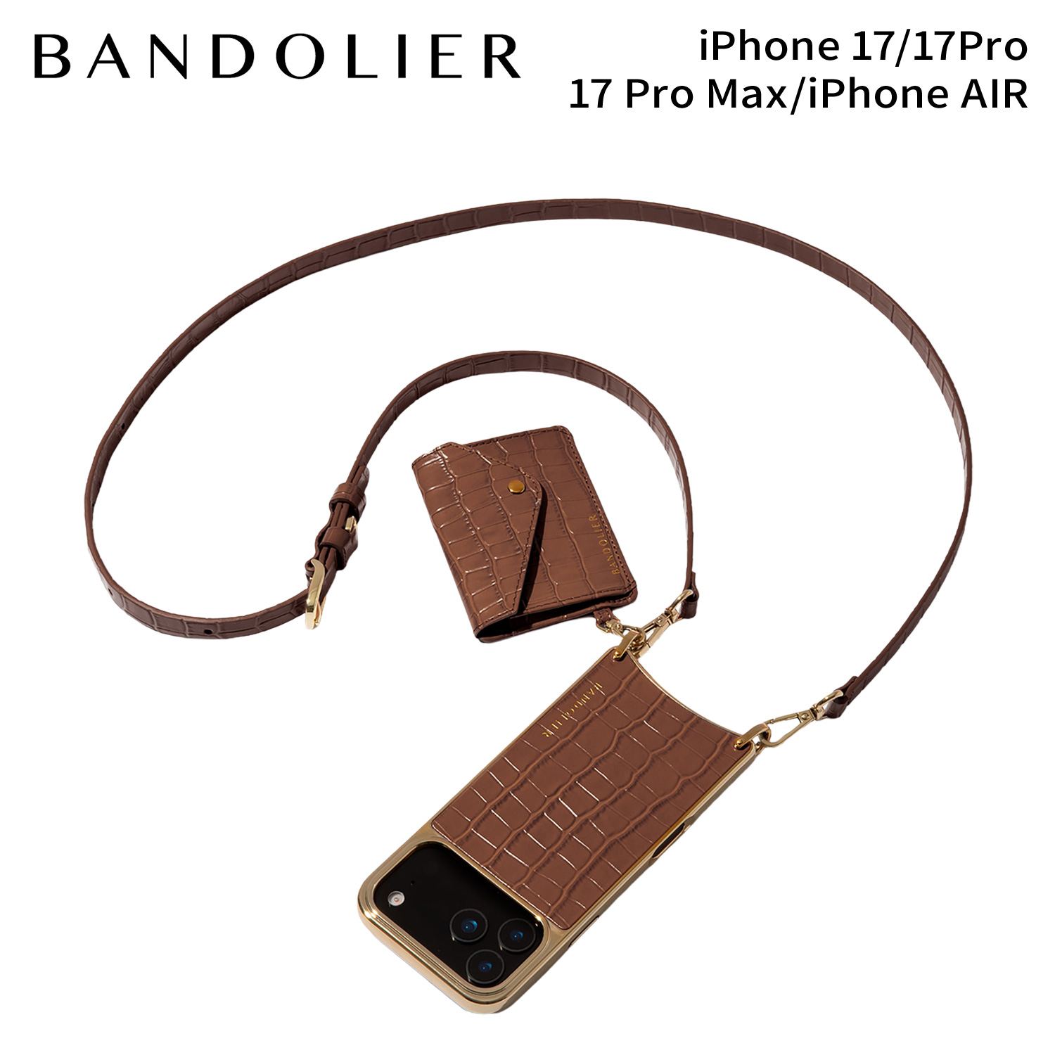 BANDOLIER（バンドリヤー） スマホショルダー iPhone17 17Pro 17Pro