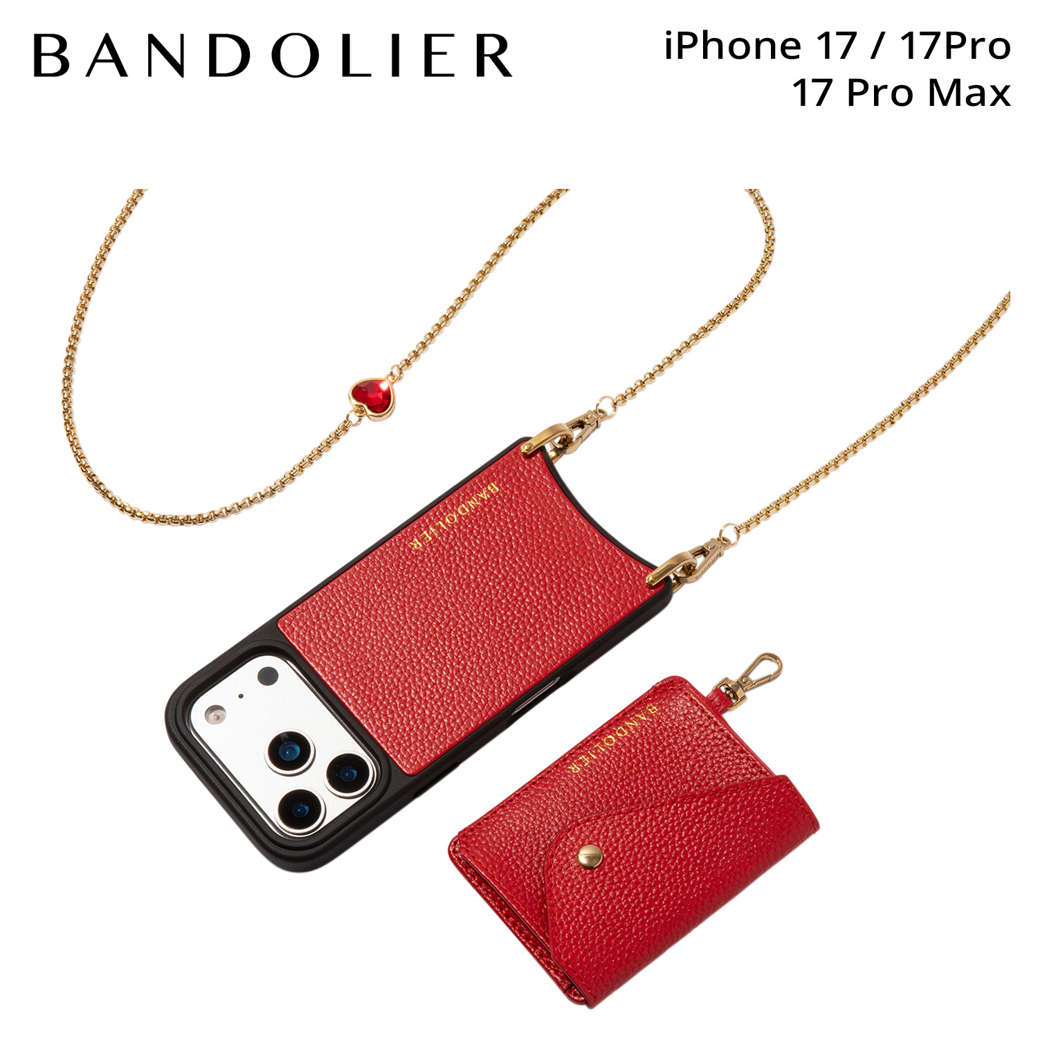 BANDOLIER（バンドリヤー） スマホショルダー iPhone17 17Pro 17Pro