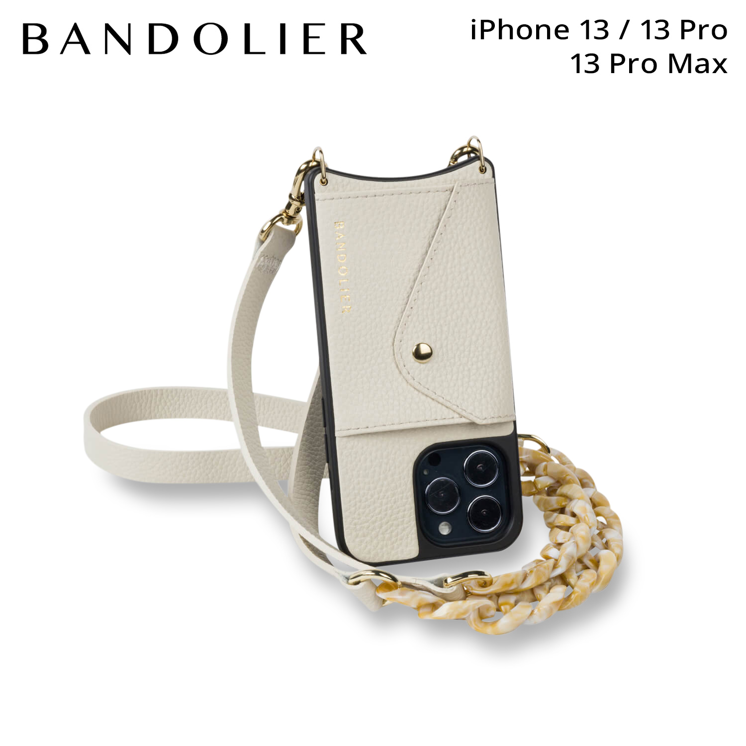 BANDOLIER バンドリヤー iPhone13pro ケース ホワイト BANDOLIER バンドリヤー iPhone13pro ケース ホワイト Amazon.co.jp