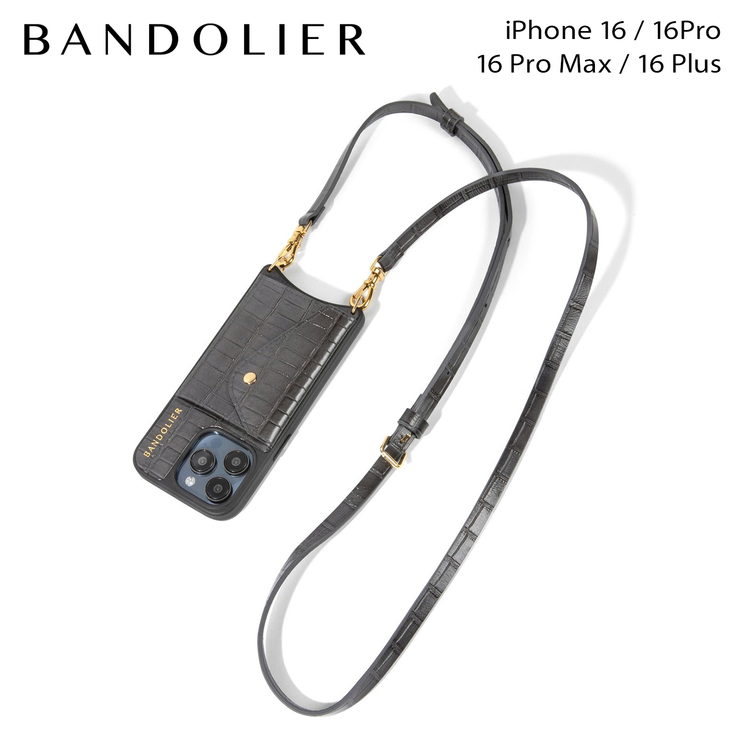 BANDOLIER（バンドリヤー） スマホショルダー スマホケース iphone16