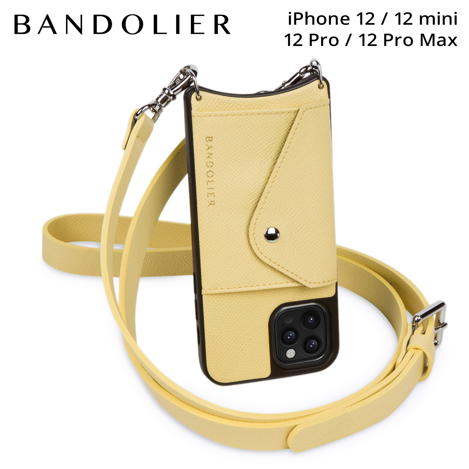 BANDOLIER バンドリヤー iPhone 12 Pro MAX ケース BANDOLIER（バンドリヤー） スマホショルダー スマホケース iPhone 12
