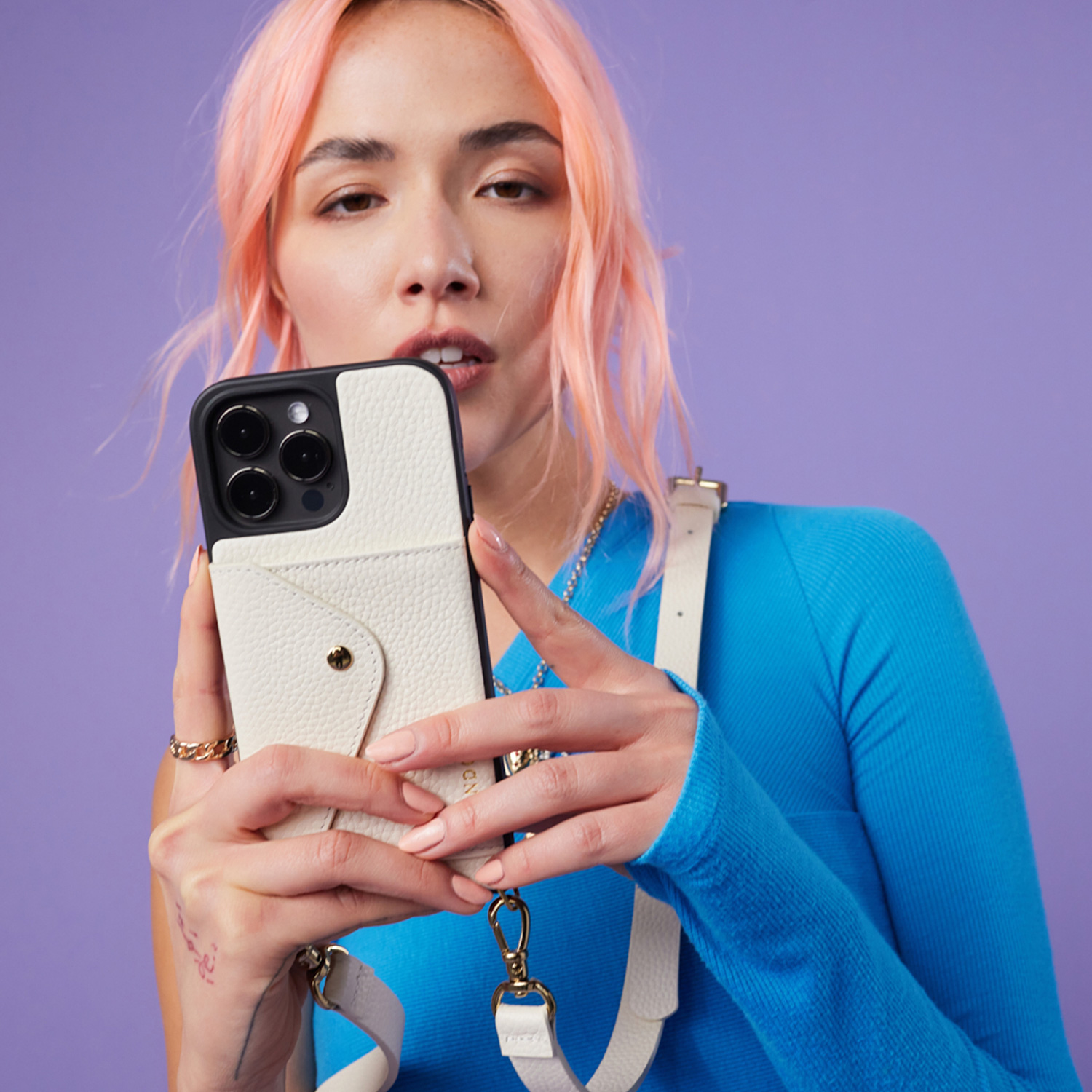 BANDOLIER（バンドリヤー） スマホショルダー スマホケース iPhone 14