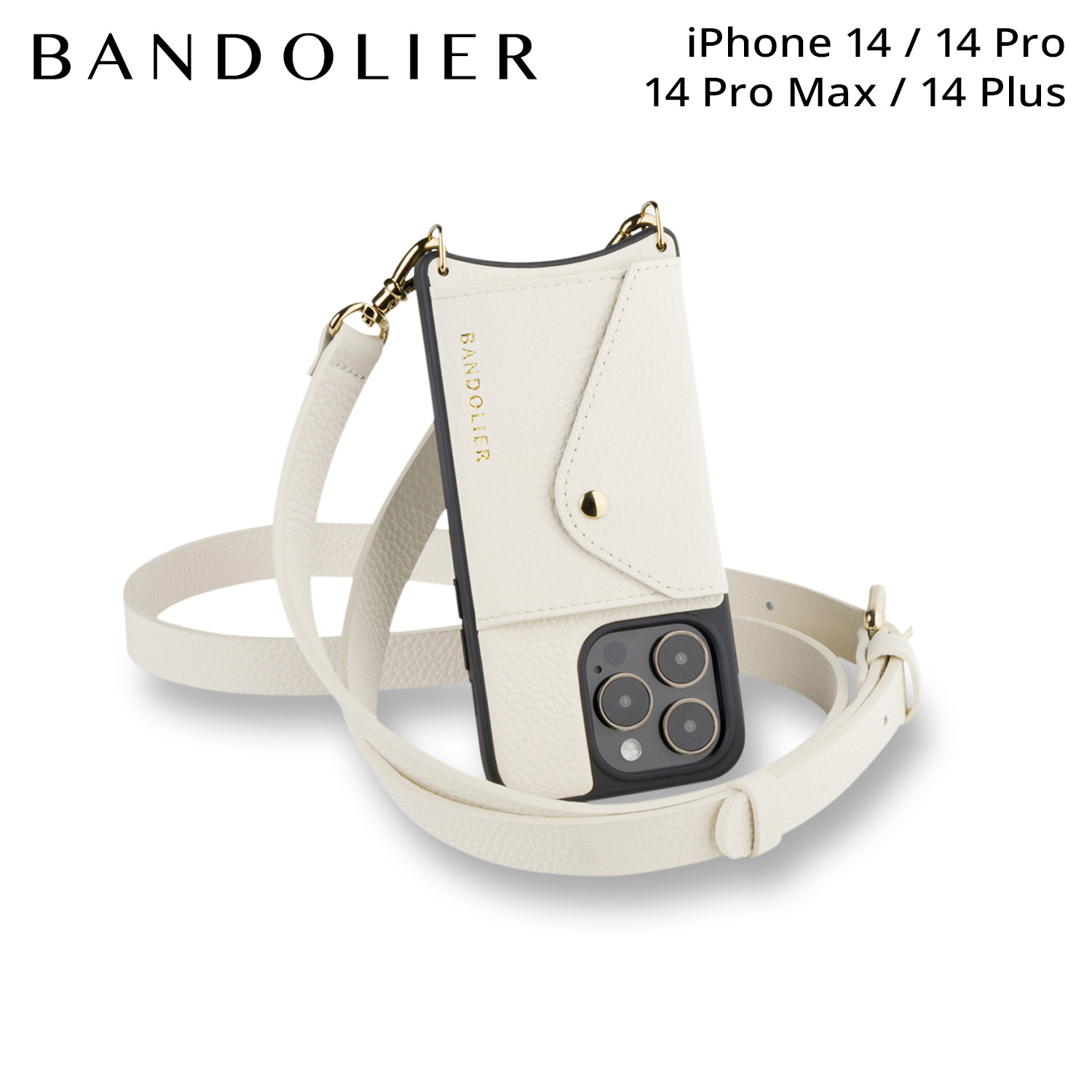 BANDOLIER（バンドリヤー） スマホショルダー スマホケース iPhone 14