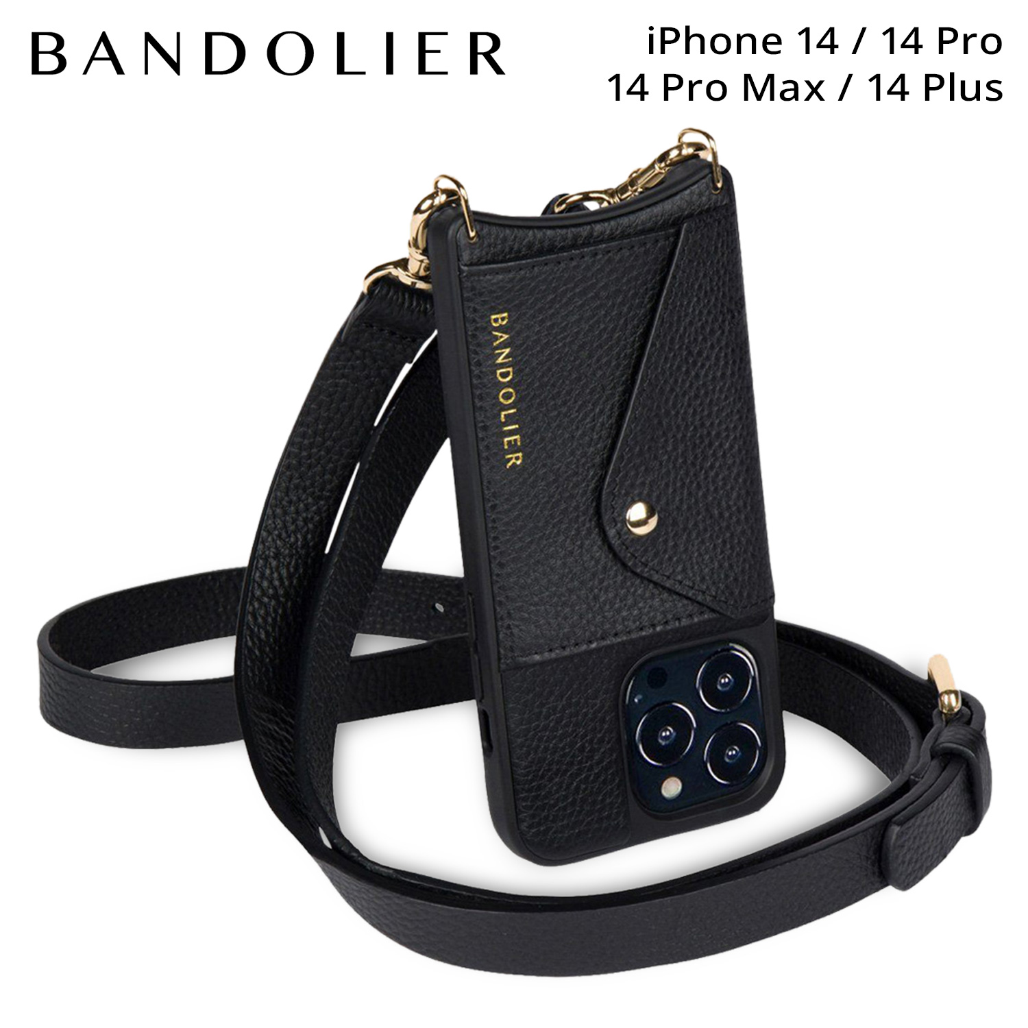 BANDOLIER（バンドリヤー） スマホショルダー スマホケース iPhone 14
