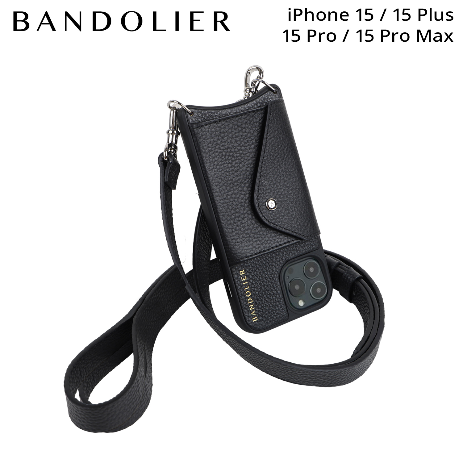 BANDOLIER（バンドリヤー） スマホショルダー スマホケース iPhone15