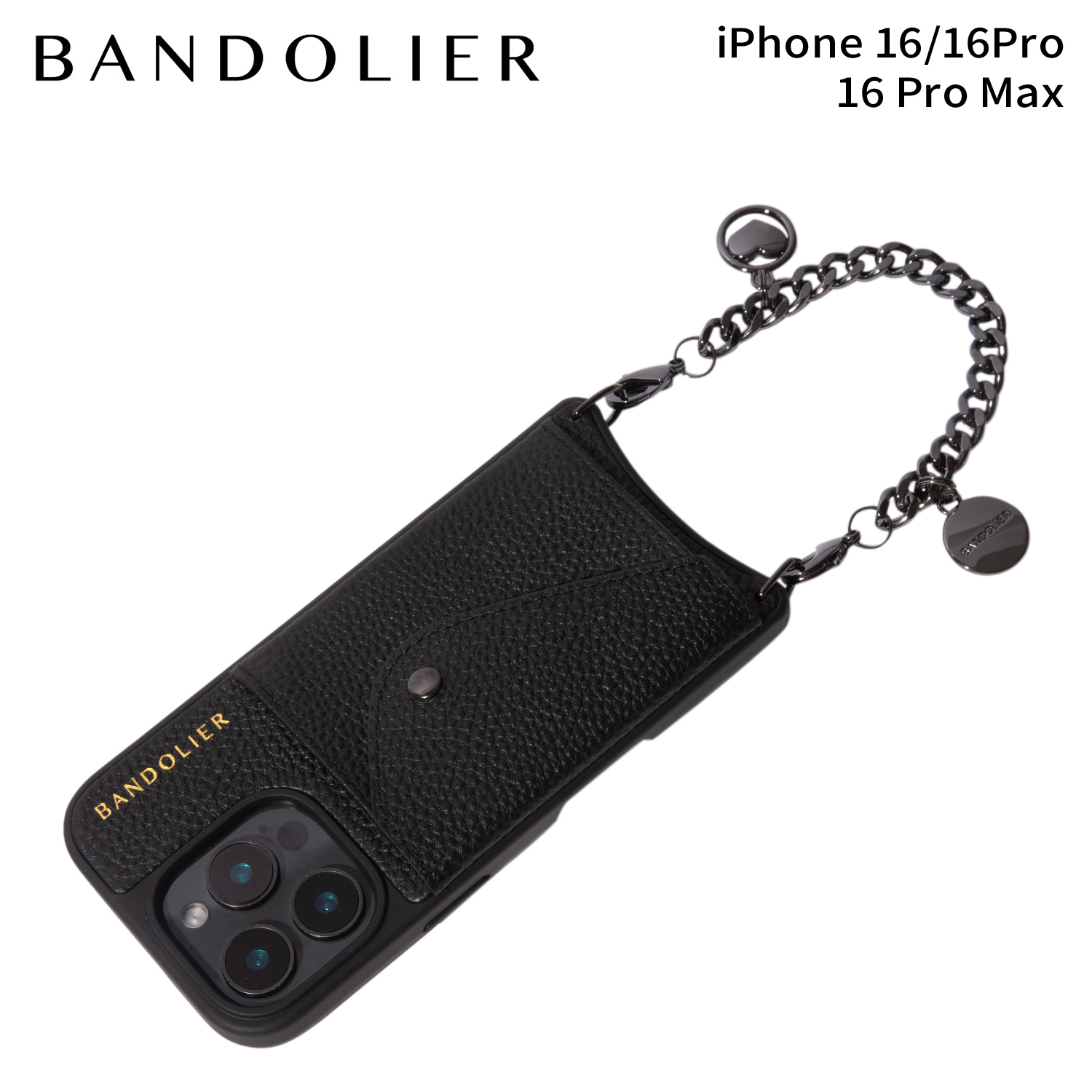 BANDOLIER バンドリヤー スマホショルダー スマホケース iPhone16 16