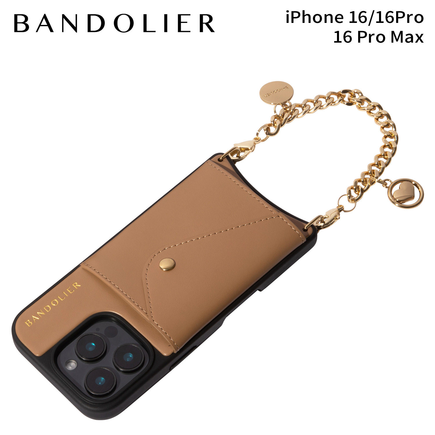 BANDOLIER（バンドリヤー） スマホショルダー iPhone16 スマホケース
