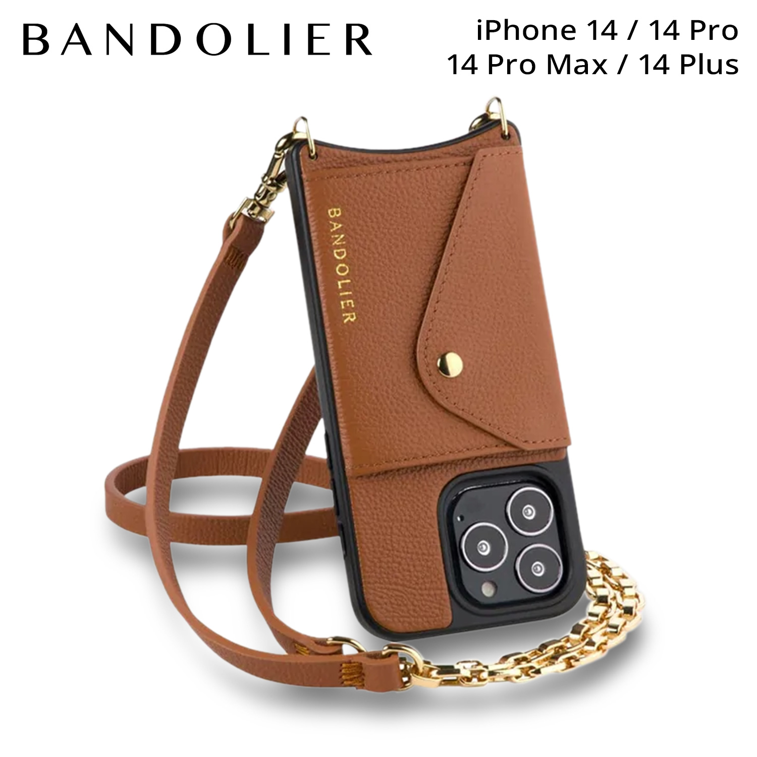 BANDOLIER（バンドリヤー） スマホショルダー スマホケース iPhone 14