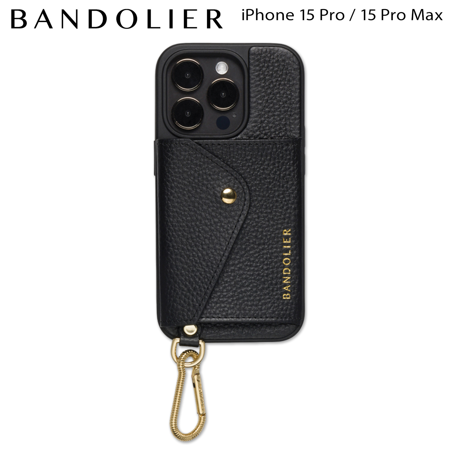 バンドリヤー　BANDOLIER iPhone15Pro BANDOLIER（バンドリヤー） スマホショルダー スマホケース iPhone