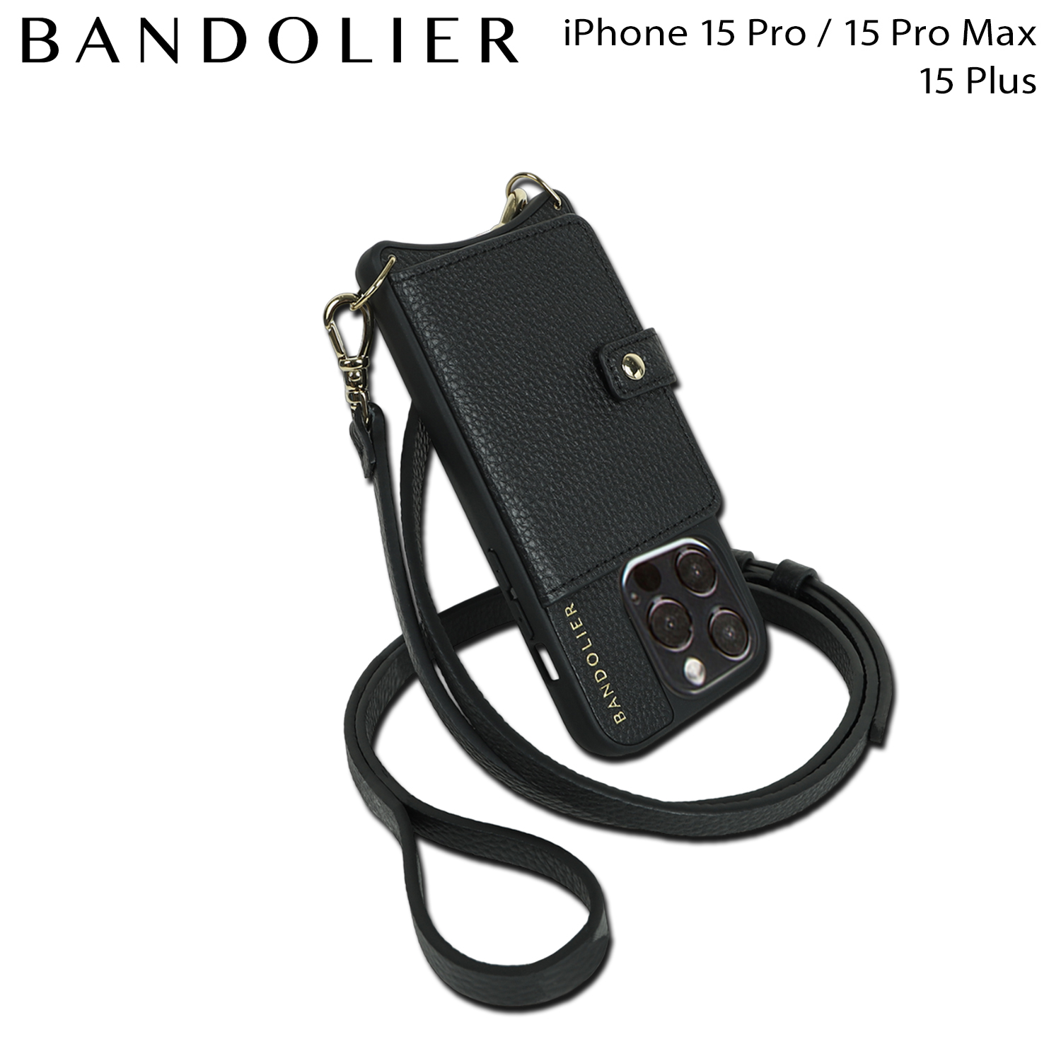 BANDOLIER（バンドリヤー） スマホショルダー iPhone15 スマホケース
