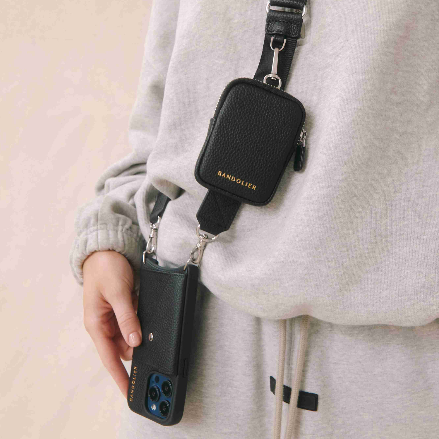 BANDOLIER（バンドリヤー） ポーチ スマホ 携帯 ボディ キーポーチ