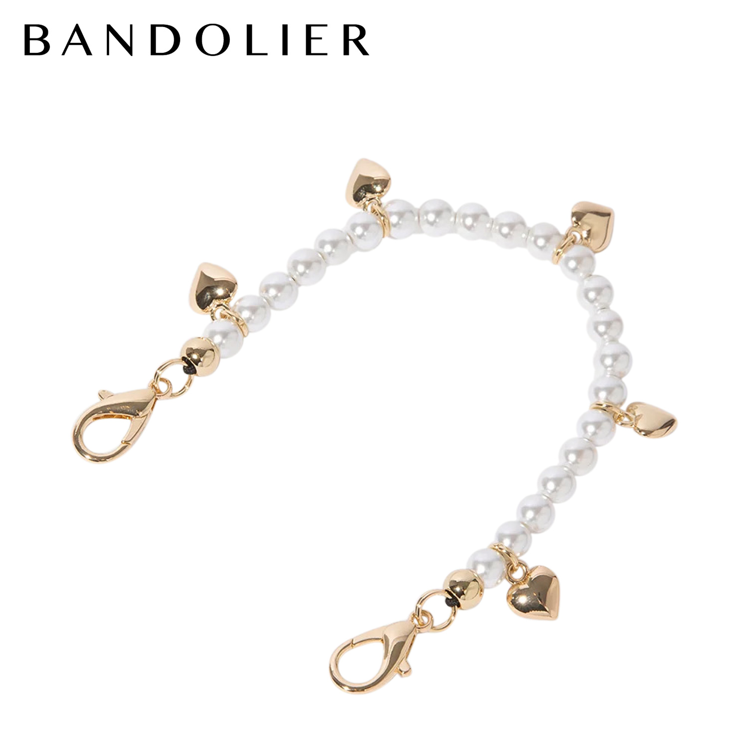 新品未使用　BANDOLIER ゴールド ストラップ BANDOLIER バンドリヤー ストラップ スマホストラップ メンズ